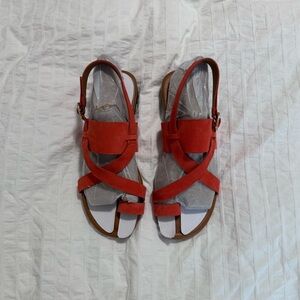 Sarto by Franco Sarto Gia Suede Sandal – Size 6.5 (NWT)